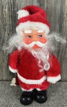 Vintage Christmas Santa Musical, Dancing, Moving, Ringing Bell Battery Operated - £18.78 GBP