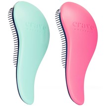 Glide Thru Detangling Brush by Crave Naturals - For Wet/Dry - £19.44 GBP