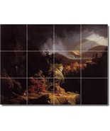 Thomas Cole Waterfalls Painting Ceramic Tile Mural BTZ01824 - $164.12 CAD+