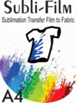 Subli Film A4 HOT PEEL (Sublimation Transfer Film) Lot - $8.50+