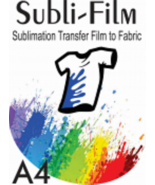 Subli Film A4 HOT PEEL (Sublimation Transfer Film) Lot - £5.68 GBP+
