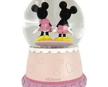 Disney Mickey/Minnie Love Always Wins Musical Water Globe - £45.23 GBP