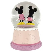 Disney Mickey/Minnie Love Always Wins Musical Water Globe - £45.09 GBP