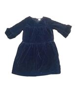 Gymboree Girls Velvet Dress Size 8 Navy Blue  NEW With Tags. - $17.60