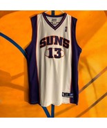 PHOENIX SUNS  #13 STEVE NASH AUTHENTIC SEWN BASKETBALL JERSEY BY REEBOK ... - €32,77 EUR