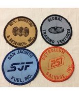 Oil &amp; Marine Industry Patches Petroluem Salvage Global Trading San Janci... - $11.47 CAD
