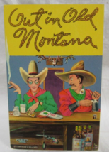 Comic Postcard Curt Teich Color Out In Old Montana Cowboys Bob Anderson - $2.96