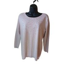 Emaline Women&#39;s Size Medium Beaded Sweater - £11.03 GBP