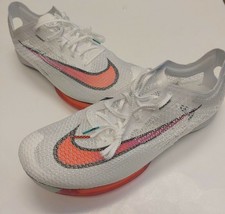 Nike Mens Air Zoom Victory Track Shoes w Spikes CD4385-100 White Ombre Size 13 - £91.29 GBP