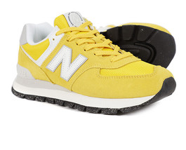 New Balance 574 Lifestyle Men&#39;s Sneakers Casual Sports Shoes D Yellow ML574DD2 - £96.93 GBP
