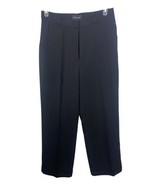 Focus 2000 Dress Pants 10 Black Trousers Corpcore Tailored Preppy Old Money - $553.28 MXN