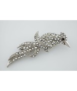 Lumi Costume Brooch Parrot with Marcasite Accents Gorgeous - $130.95