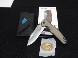 NEW Oknife Beagle Folding Knife Premium 154CM Harpoon Blade - £89.40 GBP