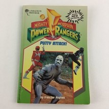 Saban&#39;s Mighty Morphin Power Rangers Putty Attack Paperback Book Vintage 1994 - £10.86 GBP