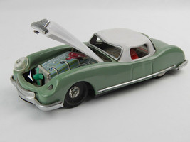 Lucky brand MF-743 Vintage Green Friction Motor Car Spinning Fan Blade D... - $19.00