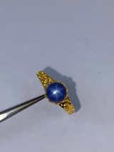 Natural Star Sapphire Ring For Women In 22k Hallmarked Gold, September Birthston - £782.65 GBP
