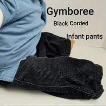Gymboree Black Corded Pocket Pants Size 3-6 Mos - £4.78 GBP