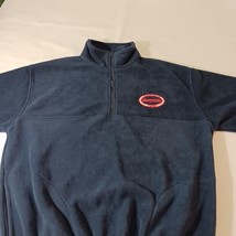 Shiva American Manufacturing Tube Men's 1/4 Zip Pullover Blue Sweater Size XL image 7