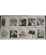 1976-78 Taunton&#39;s Fine Woodworking Magazine Vintage 10 Back Issues Black... - $64.54 CAD
