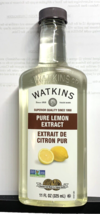 JR Watkins Pure Lemon Extract 11 Fl Oz New Sealed w/Free Recipes - £12.84 GBP