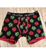 SECRET SANTS Boxer Briefs Novelty Underwear Christmas BOWS Mens MEDIUM &amp;... - £13.28 GBP