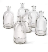 Serene Spaces Living Bud Vases, Apothecary Jars, Decorative Glass, Set O... - $44.92