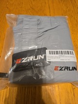 Mens medium ezrun hiking cargo golf Shorts quick dry grey new - $13.10