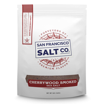 Cherrywood Smoked Sea Salt 5 Oz. Pouch - San Francisco Salt Company - £9.63 GBP