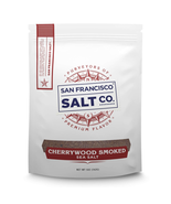 Cherrywood Smoked Sea Salt 5 Oz. Pouch - San Francisco Salt Company - £9.45 GBP