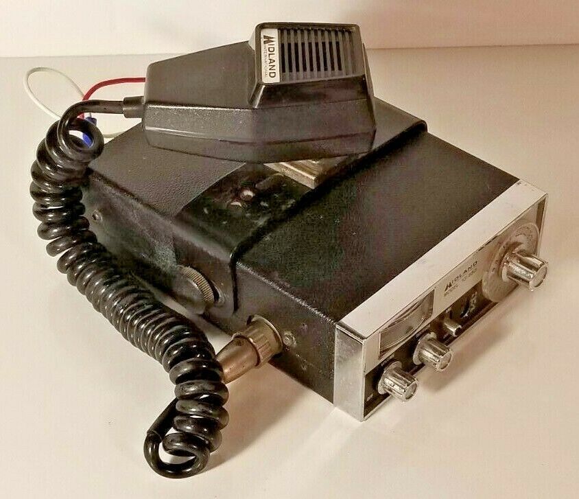 Vtg Midland CB Radio Transceiver 23 Channel Model 13 853 Mobile Unit 1976  Item image 5