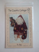 The Country Cottage Primitive Doll Pattern St.Nick  Nancy Lackender 1996 #038 - £7.56 GBP