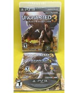 ✈️  Uncharted 3: Drake&#39;s Deception (Sony PlayStation 3, 2012, PS3 w/ Man... - $13.94