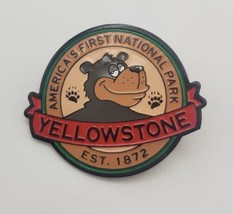 YELLOWSTONE America&#39;s First National Park Est. 1872 Souvenir Lapel Hat Pin - £19.26 GBP