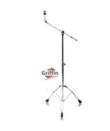 GRIFFIN Cymbal Boom Stand - Double Braced Drum Percussion Gear Hardware ... - $43.95