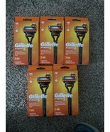 5X Gillette Men Fusion 5 Razor, 1 Razor Handle &amp; 1 Cartridge, Precision ... - $28.04