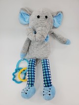 Scentsy Buddy Sidekick Blue Eddy Elephant Plush Stuffed Animal Baby Toy  B308 - £11.78 GBP