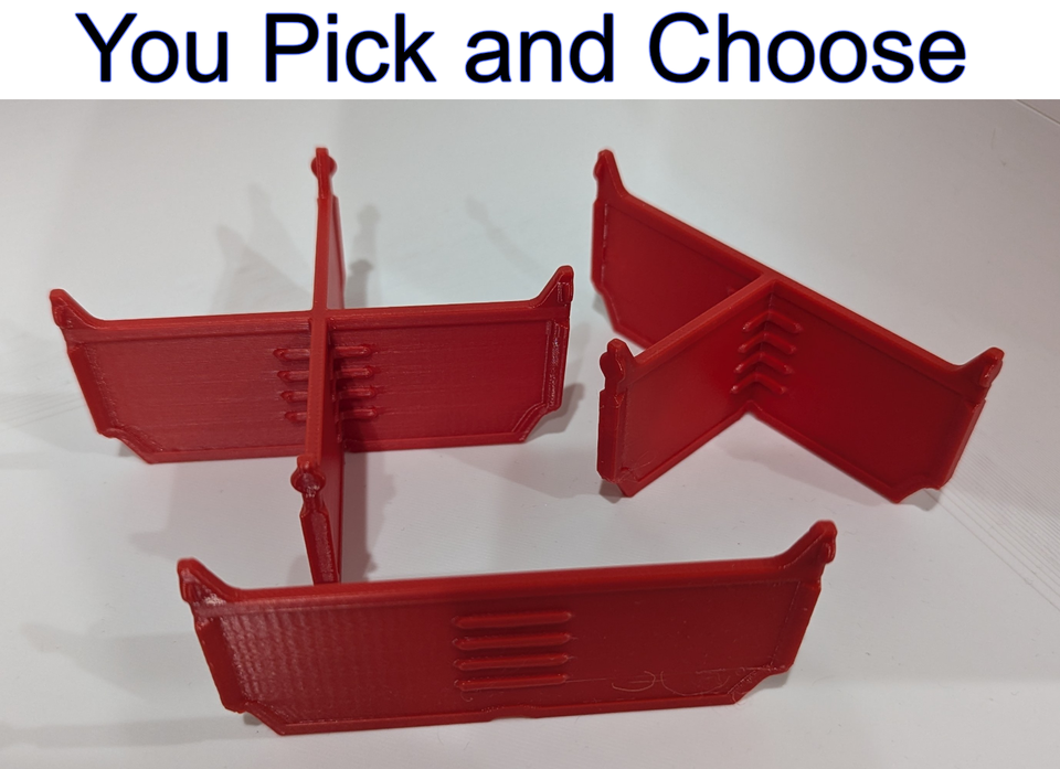 Custom Dividers for Low Profile Milwaukee Packout Tray - Red or Black - $5.00