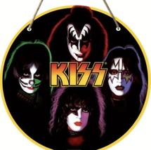 Kiss 8/8 Wood Hanging Sign New - £23.22 GBP