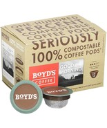 Boyd&#39;s Good Morning Coffee - Medium Roast - Single Cup, 12 Count - $27.49 CAD