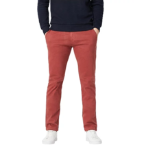 Mavi Johnny Rose Wood Slim Leg Twill Pants Red -Size 28/32 - £39.33 GBP