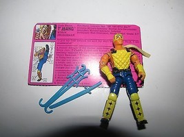 Gi Joe Figure &amp; Access T&#39;jbang Ninja Swordsman 1992(VI) &amp; CARD-L9 - £8.02 GBP