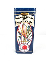 Kids Collection: Pick Up Sticks + Metal Jacks &#39;N Ball Opened Not Played VGC - £7.90 GBP