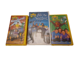 Wiggles VHS Tapes Lot of 3 Magical Adventure, Yule Be Wiggling, Yummy Yummy RARE - £18.73 GBP