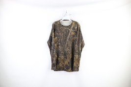 Vtg Under Armour Mens 2XL Distressed Mossy Oak Camouflage Compression T-Shirt - £31.57 GBP