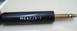 1pc M642/5-1 mic CONNECTOR drake collin vintage plug PJ-068 PL-68 PL68 P... - $369.26 MXN