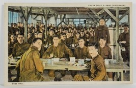 U.S. Army Cantonment Mess Hall Postcard R12 - £5.49 GBP