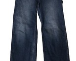 Da Donna Hollister Ultra High Rise Papà Jean Carpentiere Gamba Dritta Ta... - $22.67