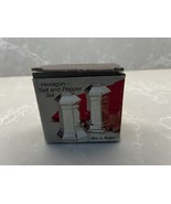 Wm A Rogers Silverplate Hexagon Salt and Pepper Set~Oneida~NEW~Free Ship... - £3.10 GBP