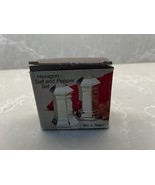 Wm A Rogers Silverplate Hexagon Salt and Pepper Set~Oneida~NEW~Free Ship... - €3,37 EUR