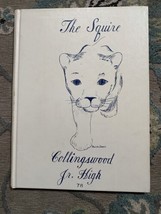 1978 Collingswood Junior High School Squire Yearbook New Jersey - £50.87 GBP